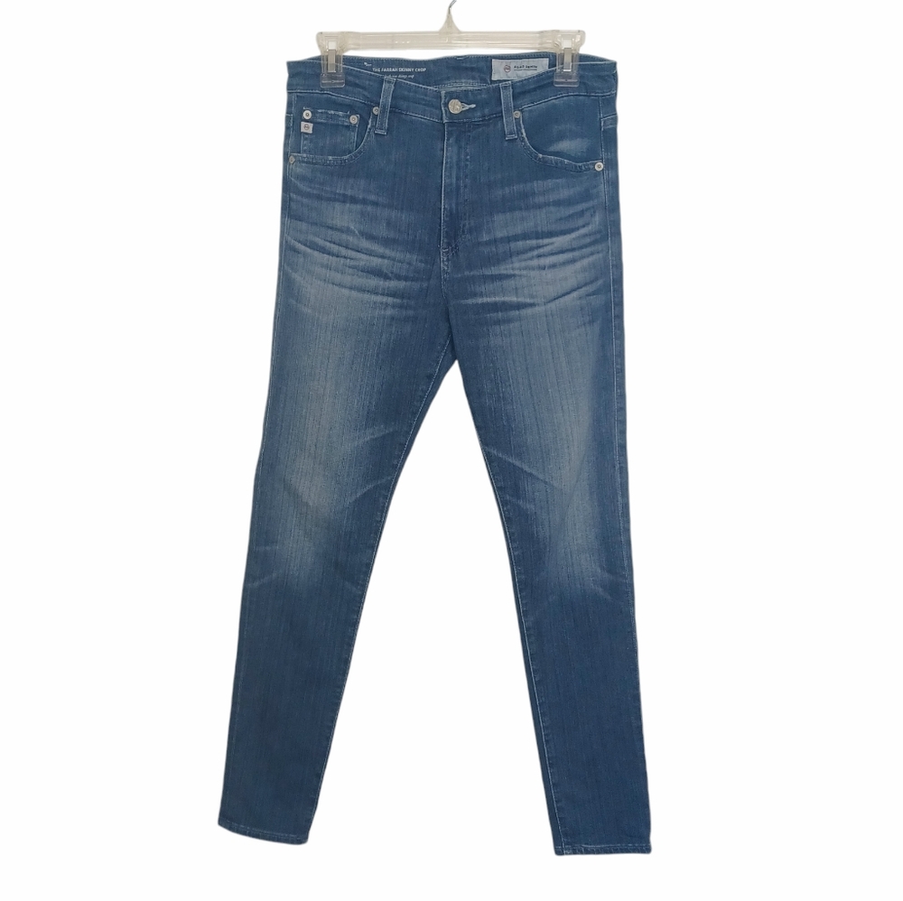 AG Adriano Goldschmied Farrah High Rise Skinny Crop Jeans Women's Sz 29